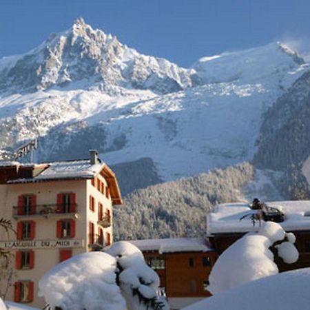 Aiguille Du Midi - Hotel & Restaurant Chamonix Exteriör bild