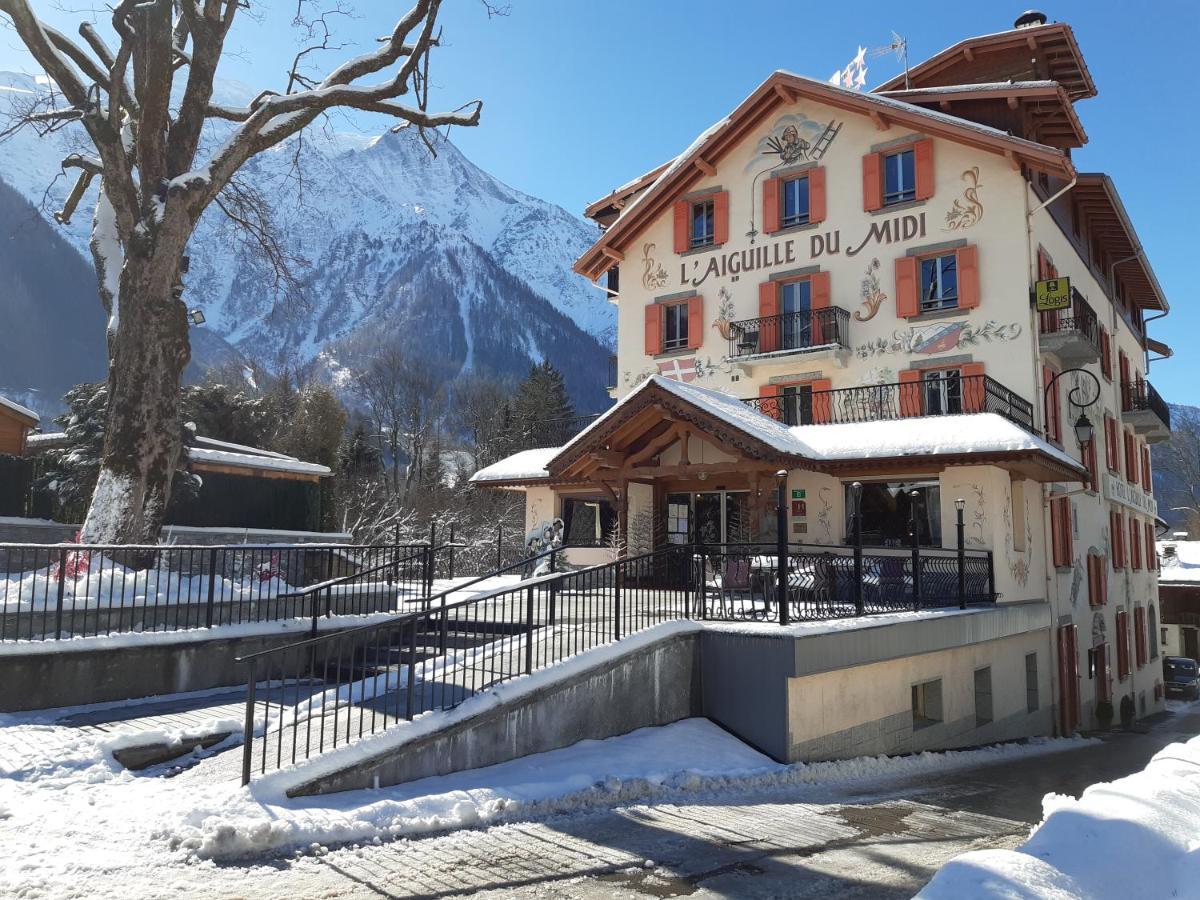 Aiguille Du Midi - Hotel & Restaurant Chamonix Exteriör bild