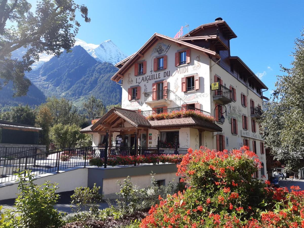 Aiguille Du Midi - Hotel & Restaurant Chamonix Exteriör bild