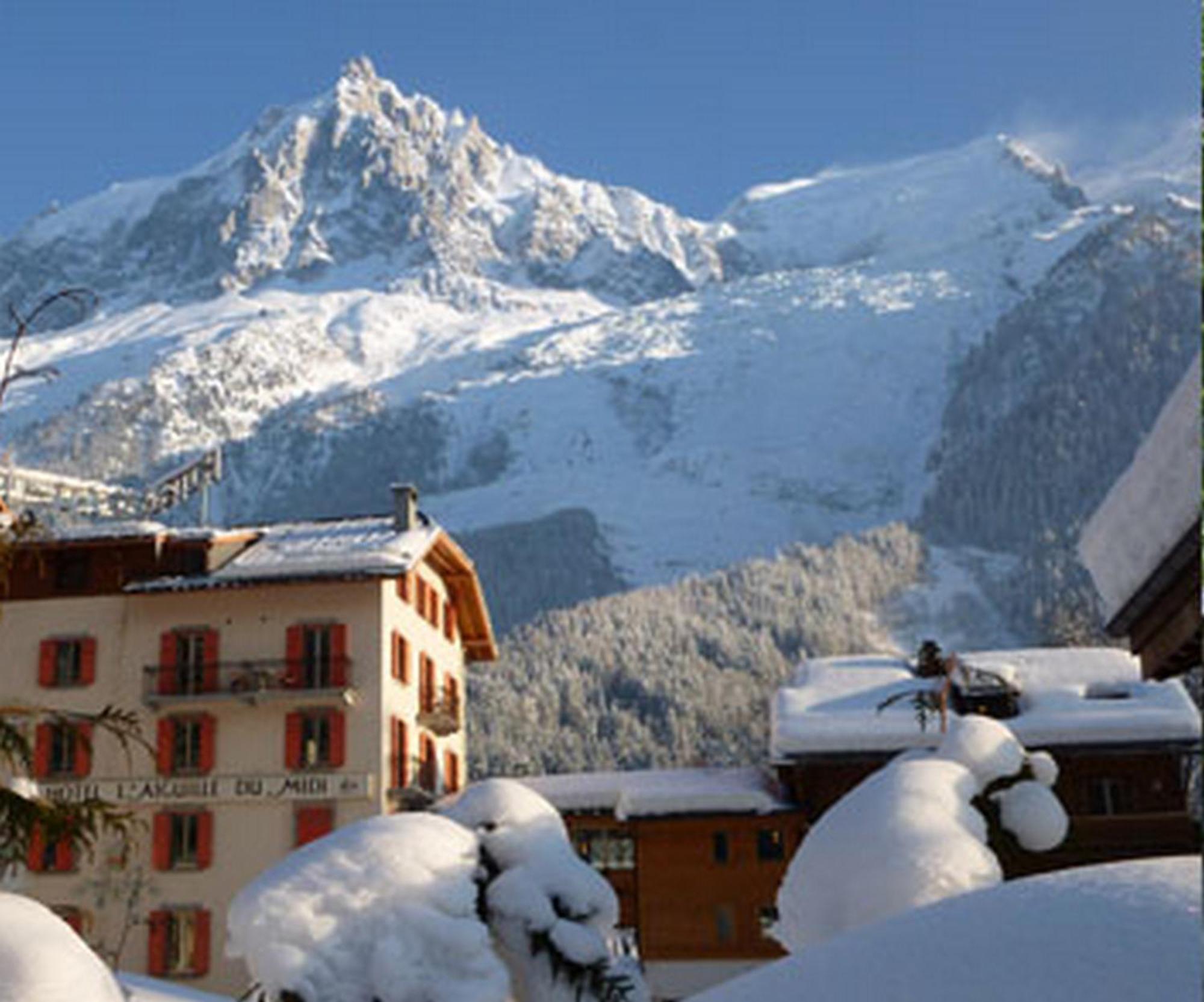 Aiguille Du Midi - Hotel & Restaurant Chamonix Exteriör bild